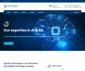 SYstimatek.com(Systima Technologies) Screenshot