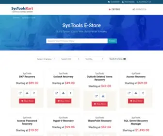 SYstoolskart.com(SysTools Online Store ( E) Screenshot