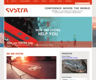 SYStra.co.uk(SYSTRA Ltd) Screenshot