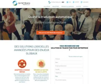 SYStran.fr(Translation tool for professionals) Screenshot