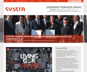 SYStra.pl(SYSTRA Poland) Screenshot