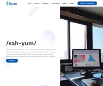 Syum.co.in(Home) Screenshot