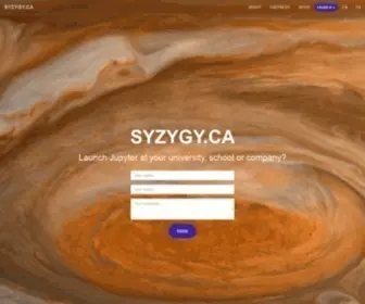 SYZYGY.ca(SYZYGY) Screenshot