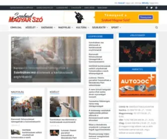 Szabadmagyarszo.com(SZMSZ (Szabad Magyar Szó)) Screenshot