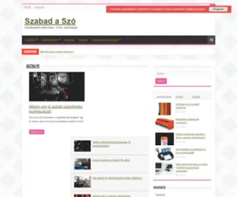 Szabadradio.hu(Főoldal) Screenshot