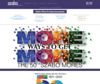 Szabo.com(Szabo Web Site) Screenshot