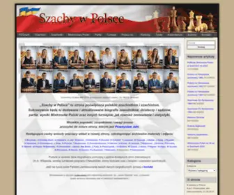 Szachypolskie.pl(Szachy w Polsce) Screenshot