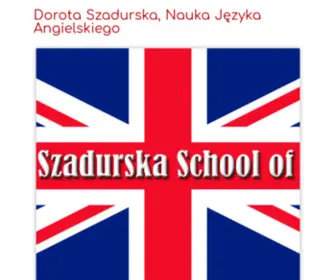Szadurska.pl(Dorota Szadurska Nauka Angielskiego) Screenshot