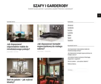 Szafy-I-Garderoby.pl(Szafy i Garderoby) Screenshot