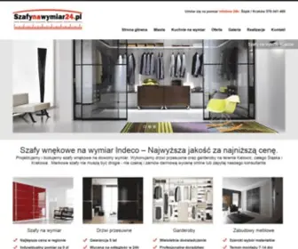 Szafynawymiar24.pl(Szafy na wymiar Katowice) Screenshot