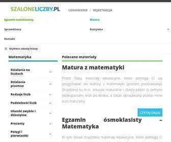 Szaloneliczby.pl(Szalone Liczby) Screenshot
