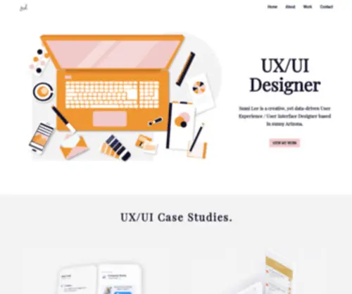 Szanilee.com(Szani Lee's Portfolio) Screenshot