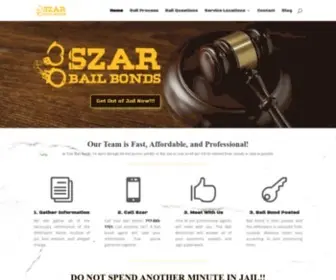 Szarbailbonds.com(Szar Bail Bonds) Screenshot