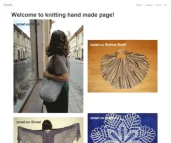 Szawl.eu(Knitting handworks) Screenshot