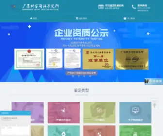 Szcaian.com(广东深圳财安司法鉴定中心) Screenshot