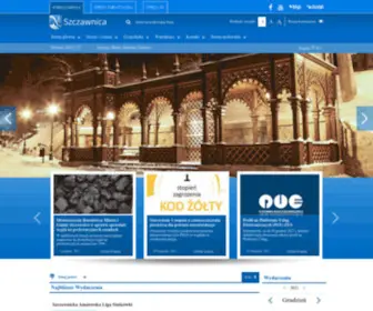 SZczawnica.pl(Oficjalny portal Miasta i Gminy) Screenshot