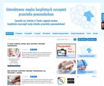 SZczepimy.com.pl(Kampania "Pneumokokom mówimy) Screenshot