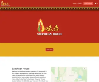 Szechuanhousecuisine.com(Szechuan House) Screenshot