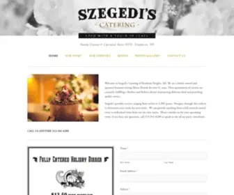 Szegedis.com(Food With A Touch Of Class) Screenshot