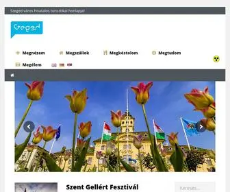 Szegedtourism.hu(Főoldal) Screenshot