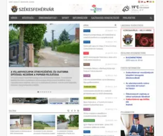 Szekesfehervar.hu(Székesfehérvár) Screenshot