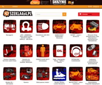 Szekla4X4.pl(Częśći i Akcesoria do Samochodów Terenowych Quadów ATV Cross Enduro) Screenshot