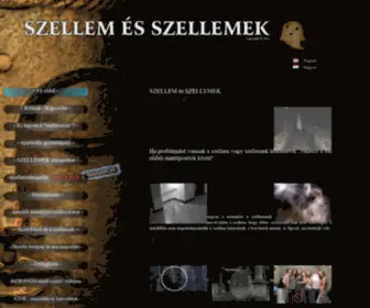 Szellem.com(és) Screenshot