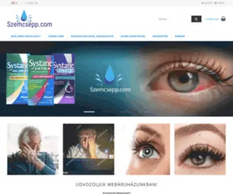 Szemcsepp.com(Szemcsepp) Screenshot