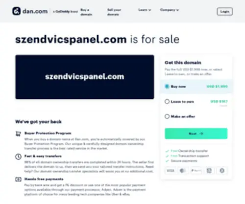 Szendvicspanel.com(szendvicspanel) Screenshot