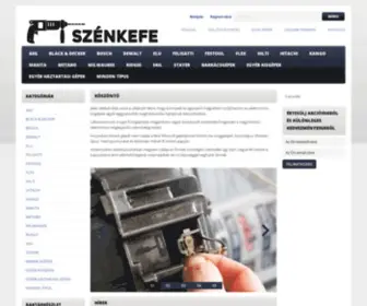 Szenkefe.hu(Szénkefe) Screenshot