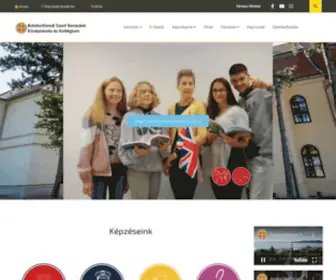 Szentbenedekiskola.hu(Balatonfüredi) Screenshot
