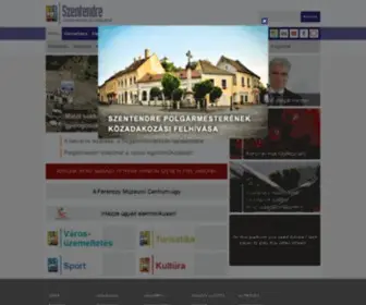 Szentendre.hu(Város) Screenshot