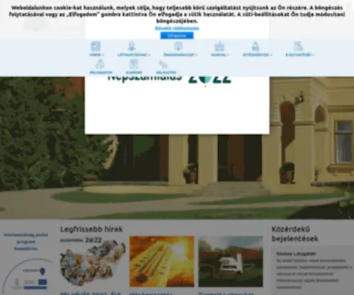 Szentlorinc.hu(Főoldal) Screenshot
