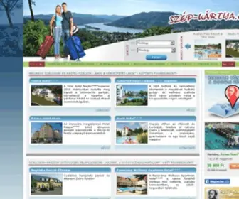 Szep-Kartya.com(SZÉP) Screenshot