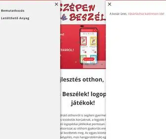 Szepenbeszelek.hu(Szépen beszélek) Screenshot