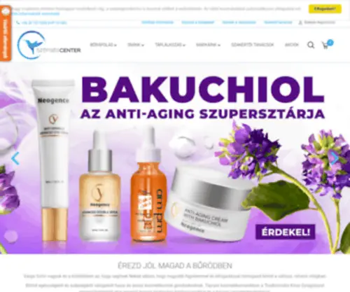 Szepsegcenter.hu(Kozmetikai webáruház) Screenshot