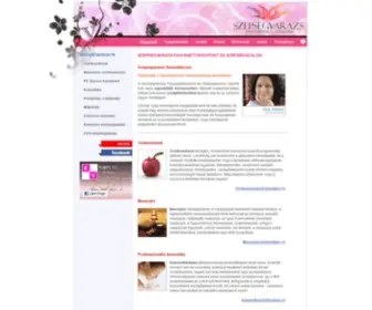 SzepsegVarazsszepsegszalon.hu(SzĂŠpsĂŠgszalon ĂŠs FogyasztĂłkĂśzpont) Screenshot