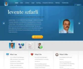 Szfarli.com(Web Project Manager Online Marketing Consultant) Screenshot