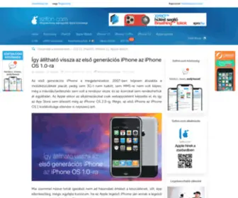 SzifonStore.com(Apple, iPhone, iPad, Mac hírek, tippek-trükkök) Screenshot