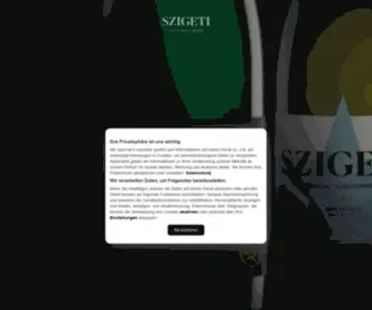 Szigeti.at(Sektkellerei Szigeti) Screenshot