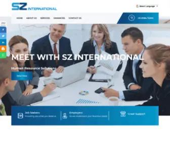 Szinternational.in(SZ International) Screenshot