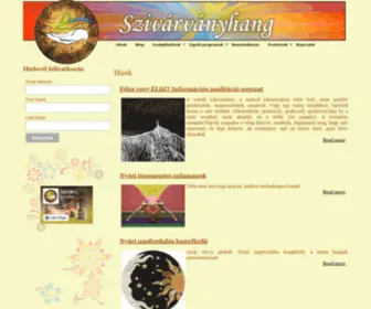 Szivarvanyhang.hu(Hírek) Screenshot