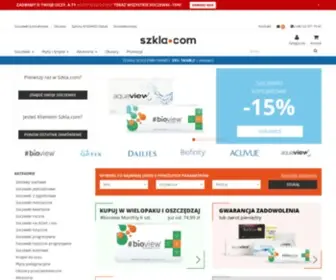 SZkla.com(Soczewki kontaktowe) Screenshot