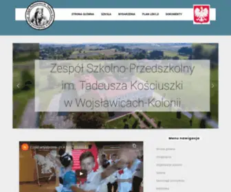 Szkolawojslawice.pl(Szkoła Wojsławice) Screenshot