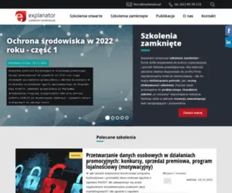 Szkolenia-KonferencJe.pl(Explanator) Screenshot