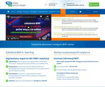 Szkoleniabhp-Online.pl(Oferujemy szkolenia BHP przez internet) Screenshot