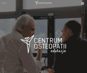 Szkoleniaosteopatyczne.pl(Centrum Osteopatii) Screenshot