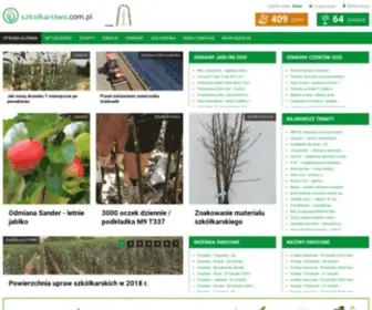 Szkolkarstwo.com.pl(Jabłoni) Screenshot