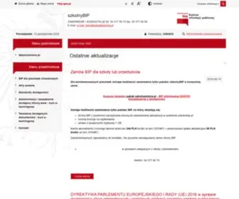Szkolnybip.pl(BIP dla szkół i przedszkoli) Screenshot