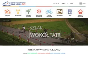 Szlakwokoltatr.eu(Historyczno-kulturowo-przyrodniczy szlak wokół Tatr) Screenshot